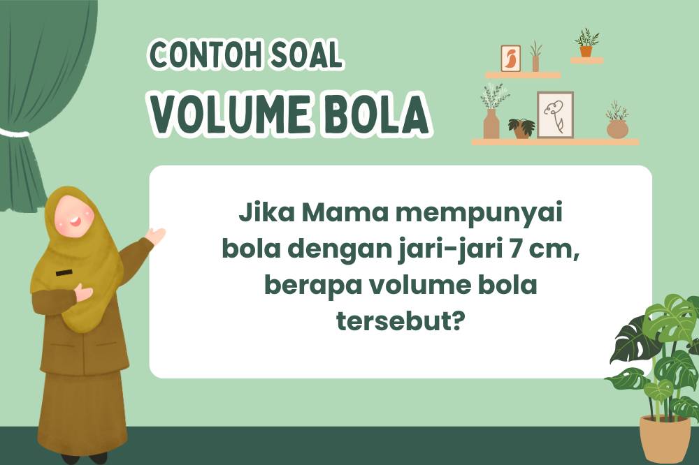 Menghitung volume bola
