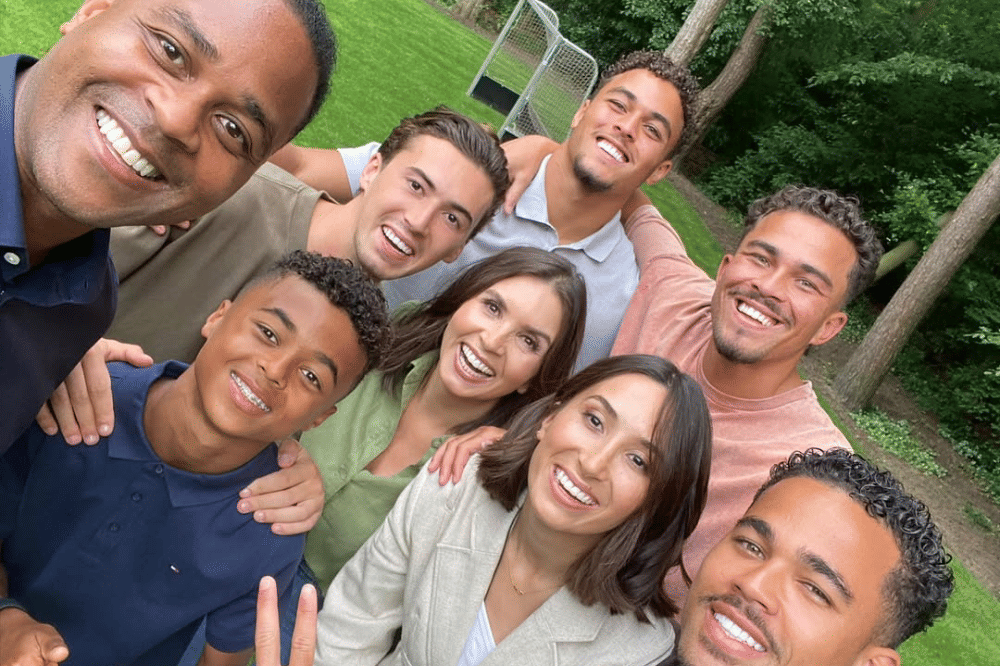 Foto keluarga Patrick Kluivert