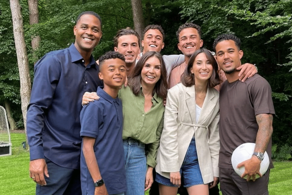 Foto keluarga Patrick Kluivert
