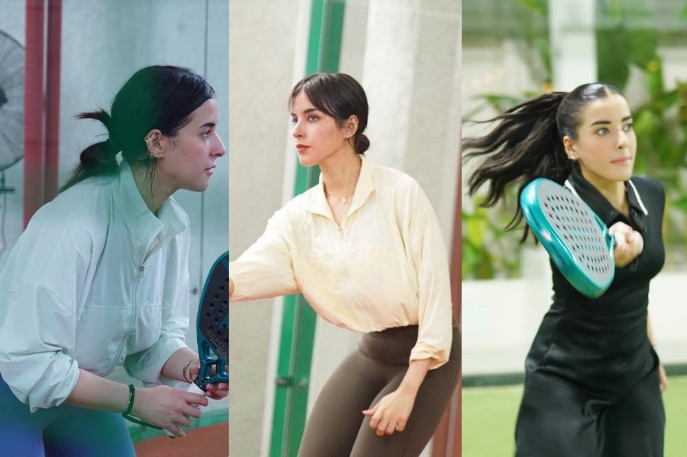 Gaya Tasya Farasya saat Padel, Fashionable Banget!