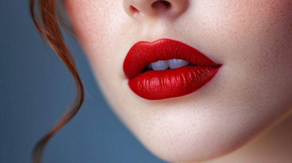 ilustrasi lipstik merah e
