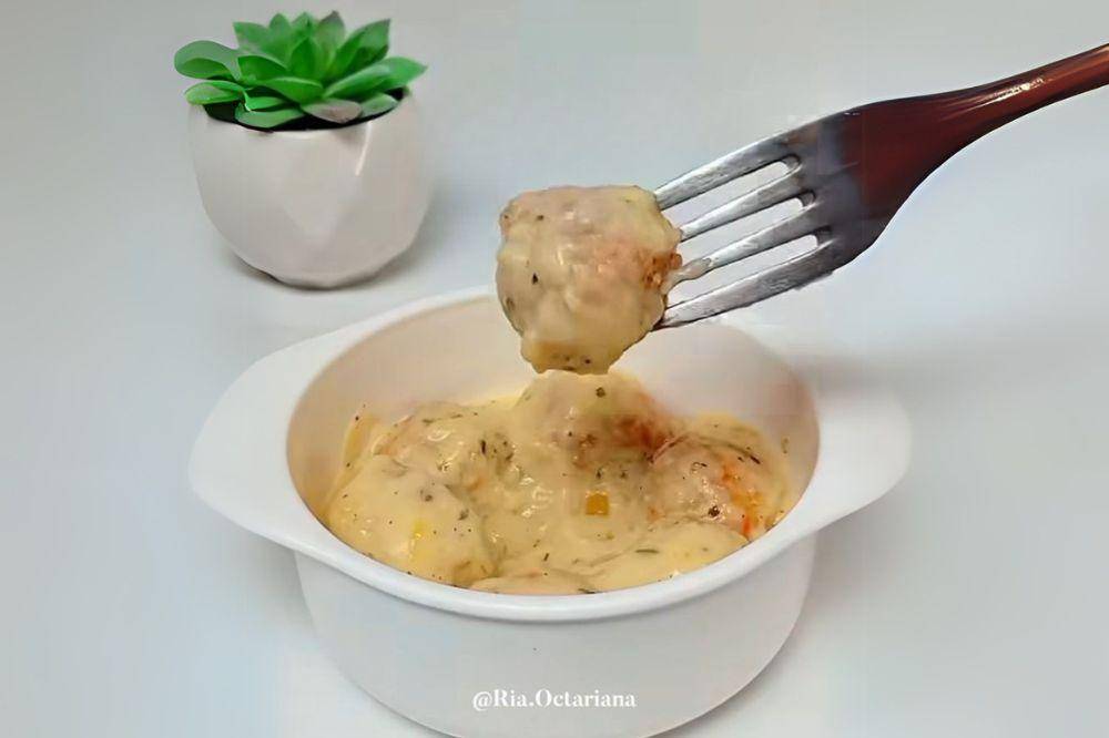 Creamy Chicken Meatballs