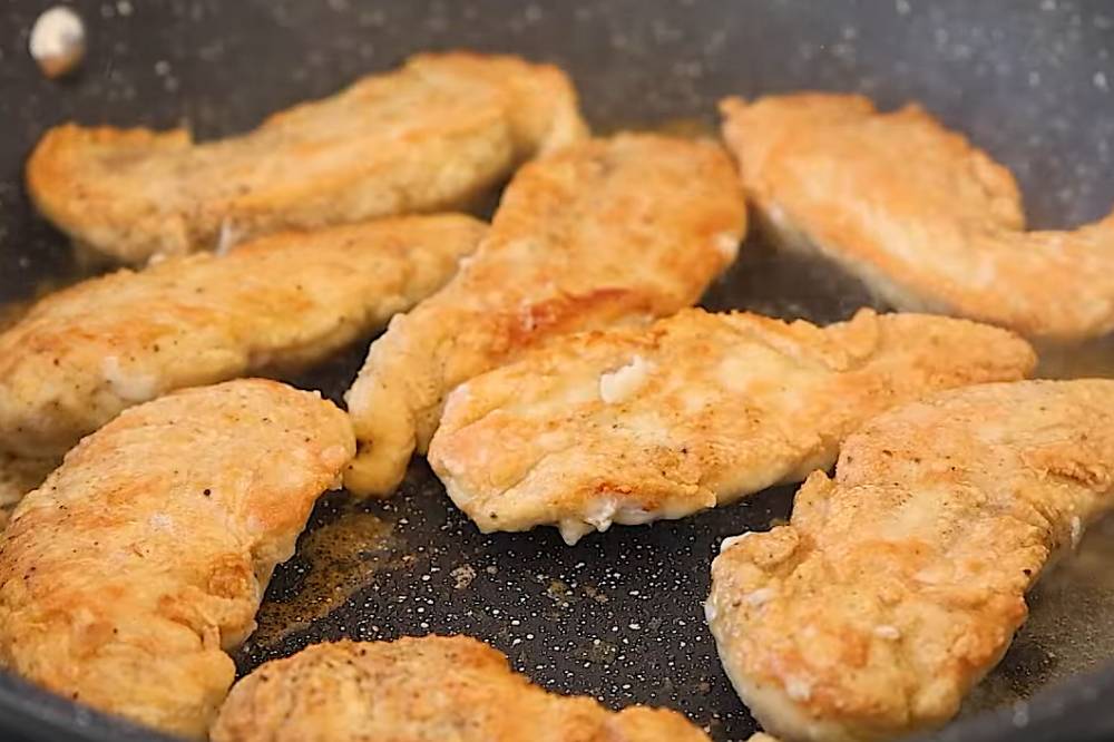 Goreng hingga keemasan