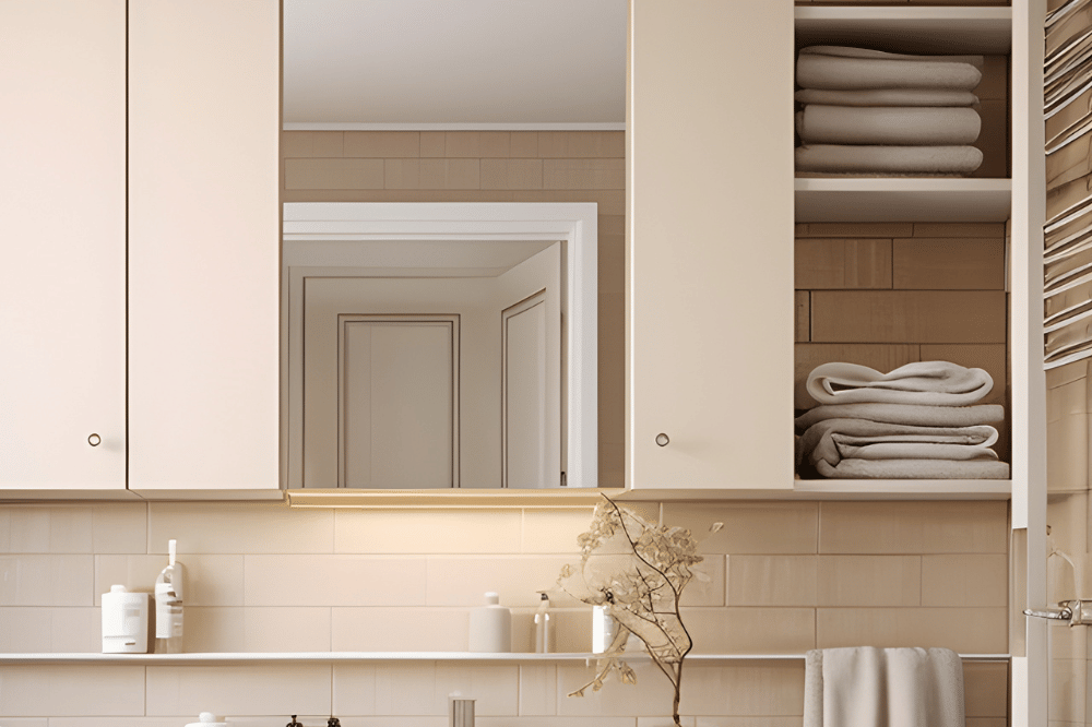 Posisi Cermin di Kamar Mandi