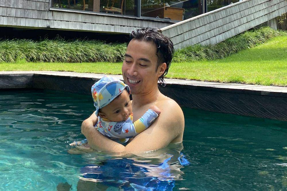 baby meru keponakan vidi aldiano