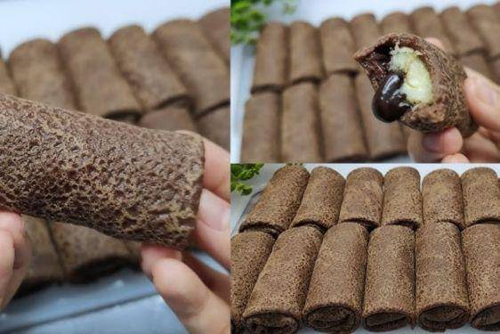 Resep Dadar Gulung Cokelat Pisang Keju, Camilan Manis Lumer di Mulut 3.jpg