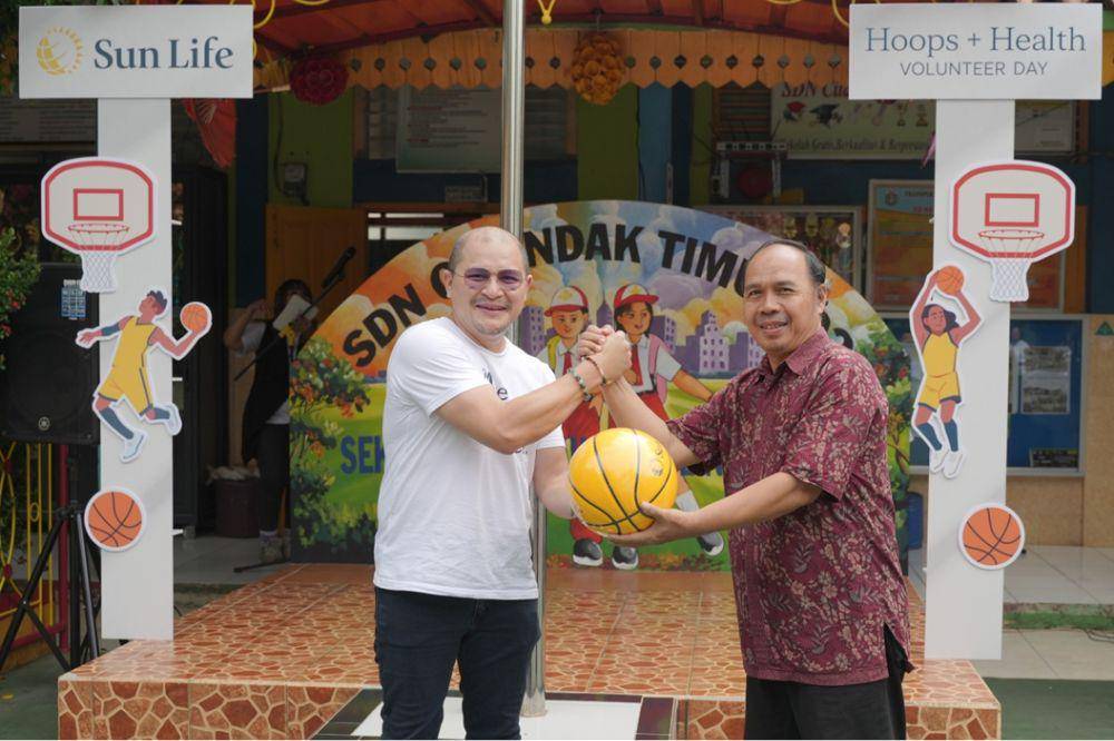 Pembukaan acara Sun Life Volunteer Day