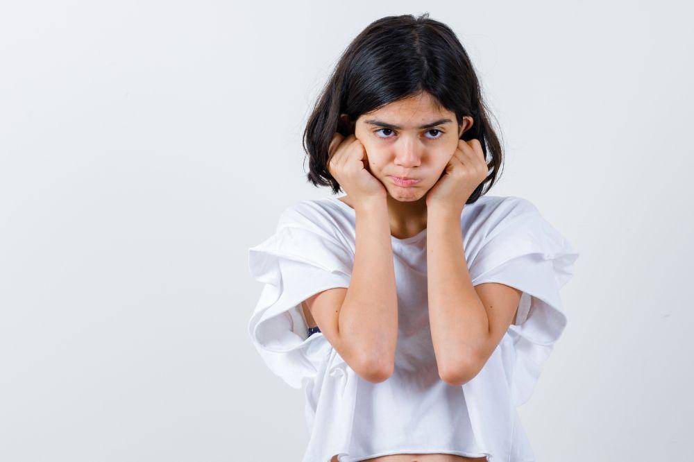 Eskpresi remaja bad mood