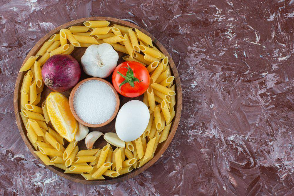 Bahan-bahan membuat makaroni schotel