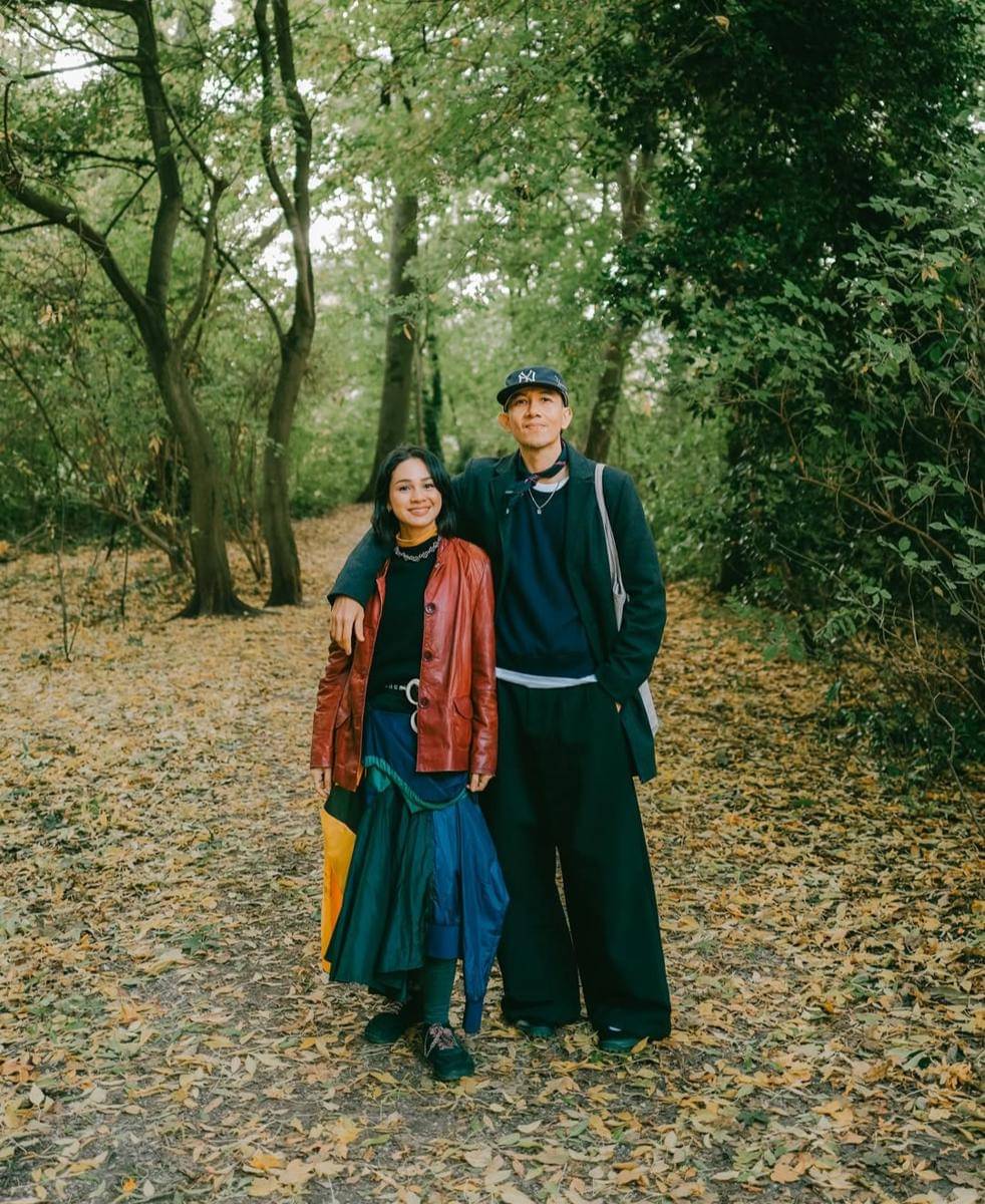 Fashion tumpuk ala Andien