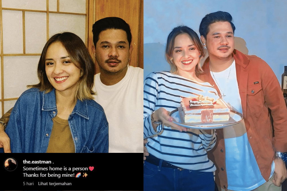 Foto Joanna Alexandra bersama laki-laki