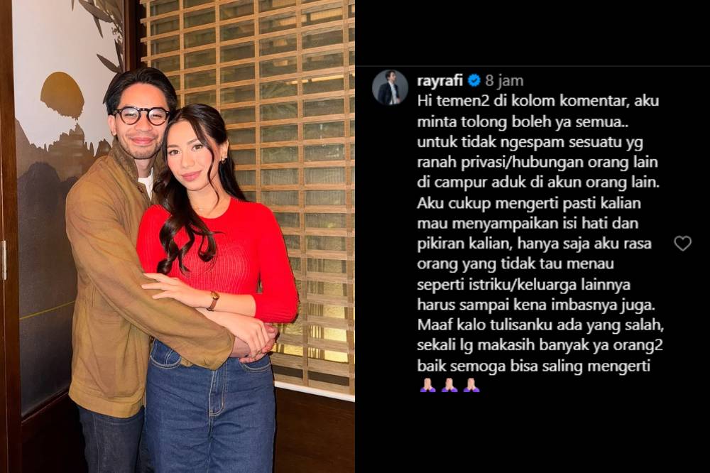 Ray Rafi bela Abel Cantika