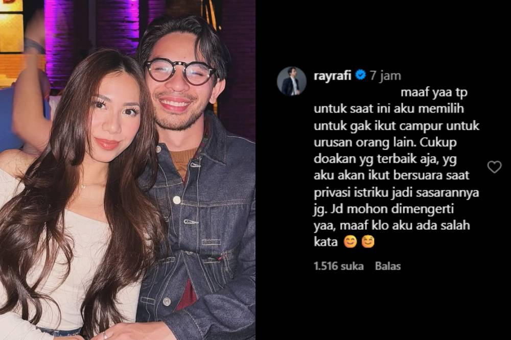 Ray Rafi bela Abel Cantika