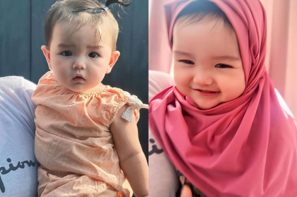7 Foto Zeya Anak Tengku Dewi Putri dalam Berbagai Ekspresi, Gemas Banget!