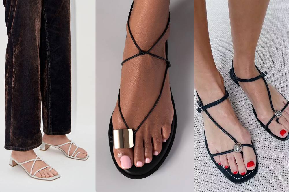toe ring sandal