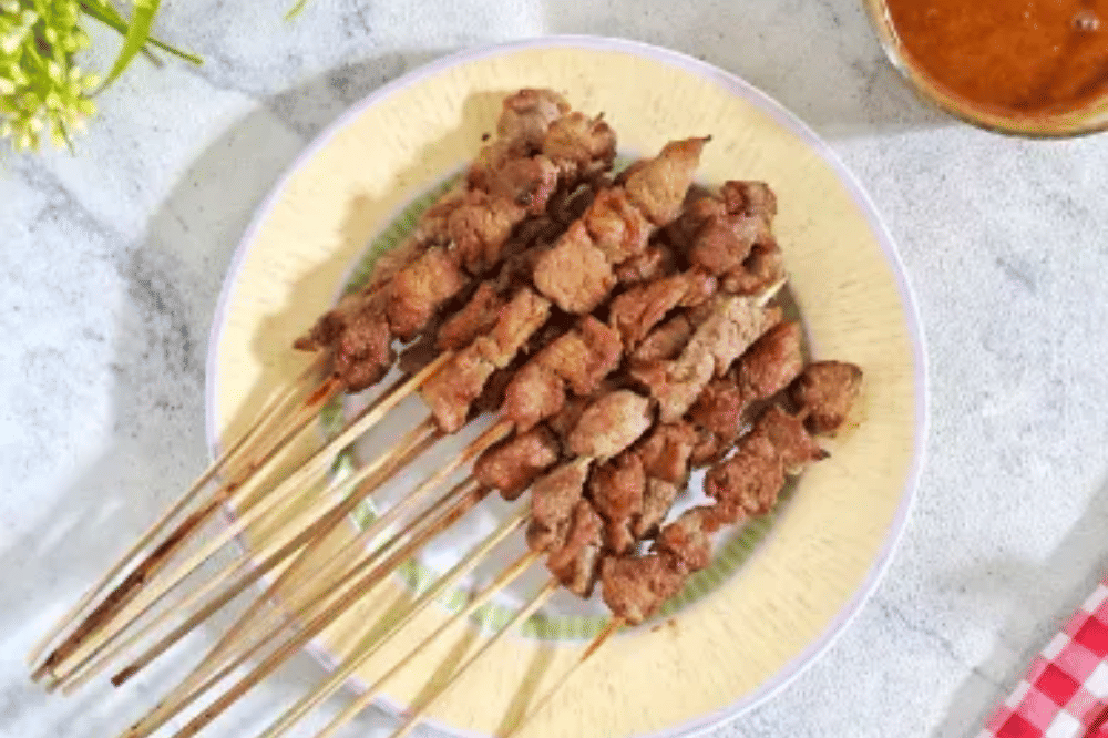 Sate Kambing bumbu kacang