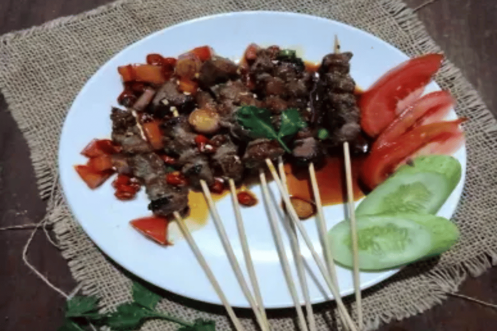 Sate Kambing bumbu kecap