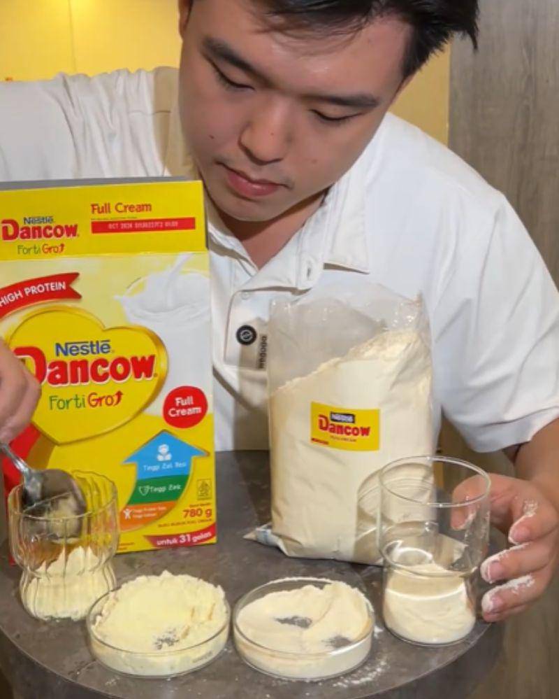 susu dancow palsu