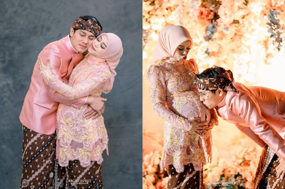 Foto Artis Pamer Baby Bump saat Tasyakuran Kehamilan 3.png
