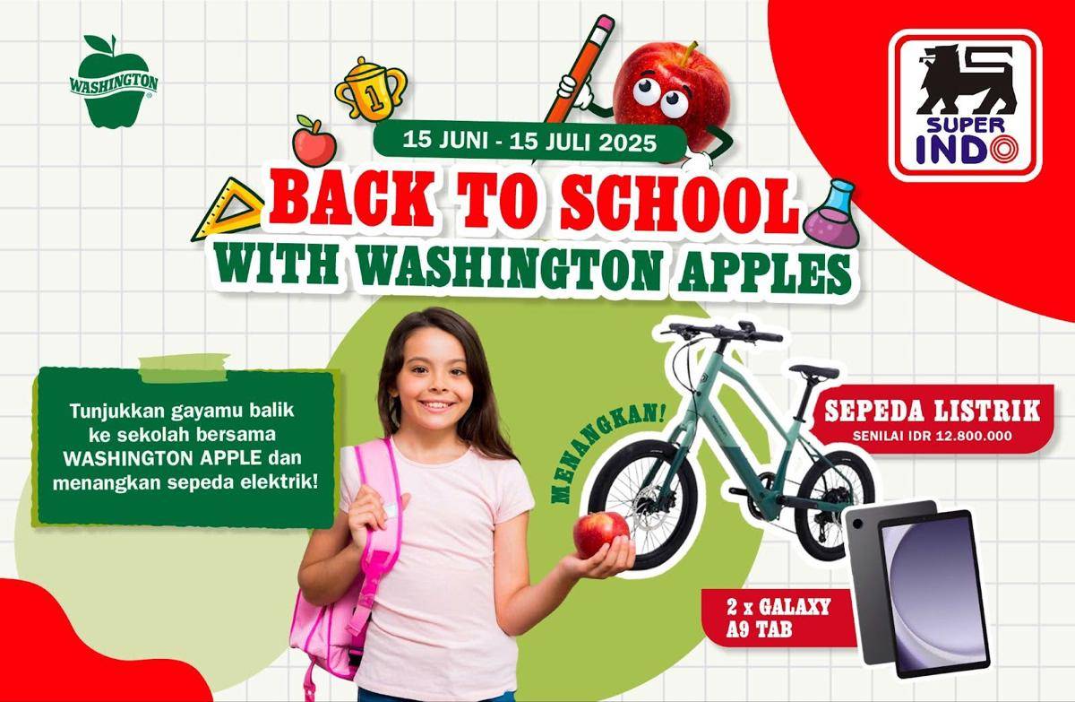 Kompetisi adu gaya sekolah bersama Washington Apples dan Super Indo (Dok. Washington Apples)