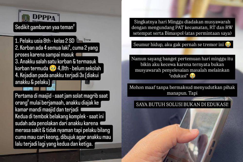 balita 4,5 tahun disodomi di bekasi