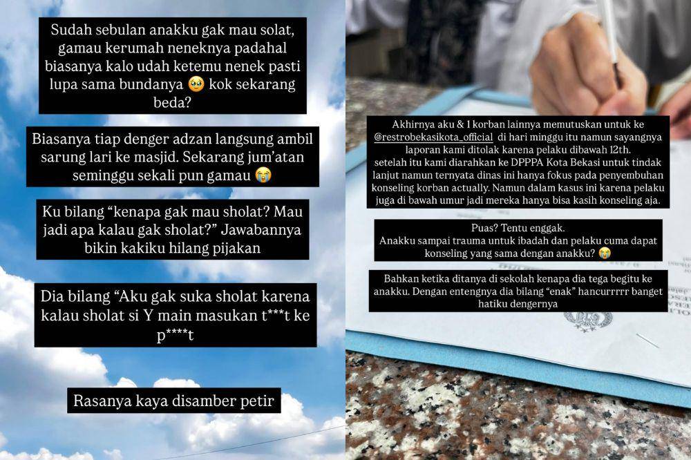 balita 4,5 tahun disodomi di bekasi