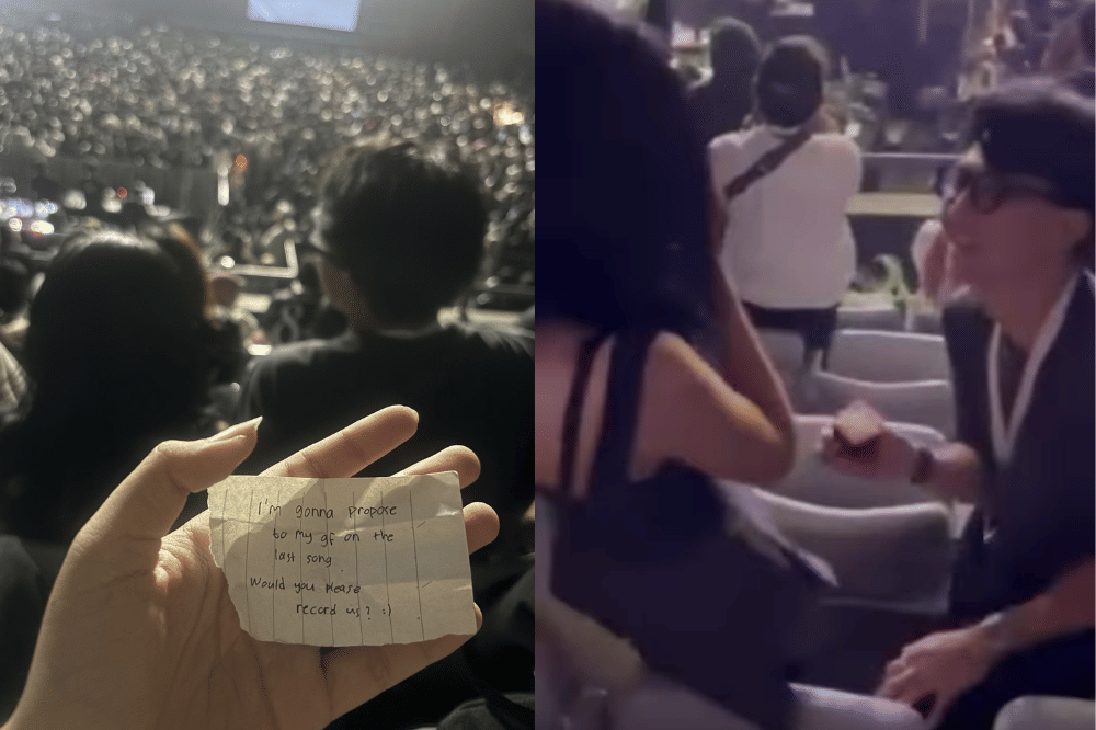 Kisah Amanda JKT48 Bantu Lamaran di Konser Hindia