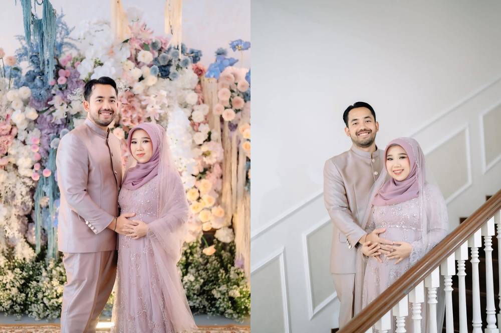 Foto Artis Pamer Baby Bump saat Tasyakuran Kehamilan 2.png