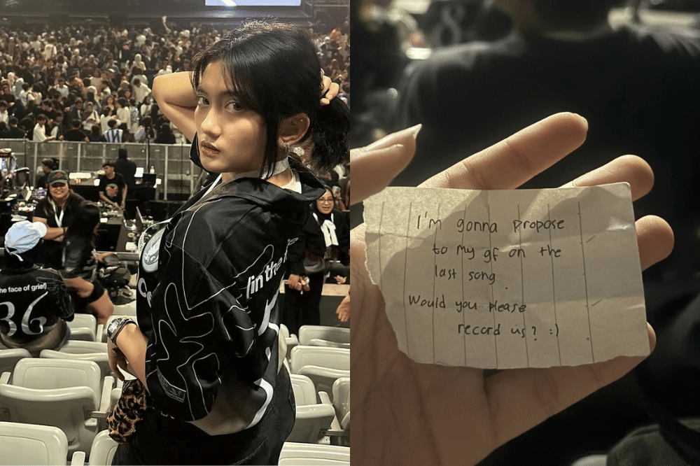Kisah Amanda JKT48 Bantu Lamaran di Konser Hindia