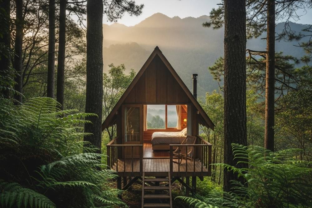 Inspirasi Desain Rumah Dekat Gunung