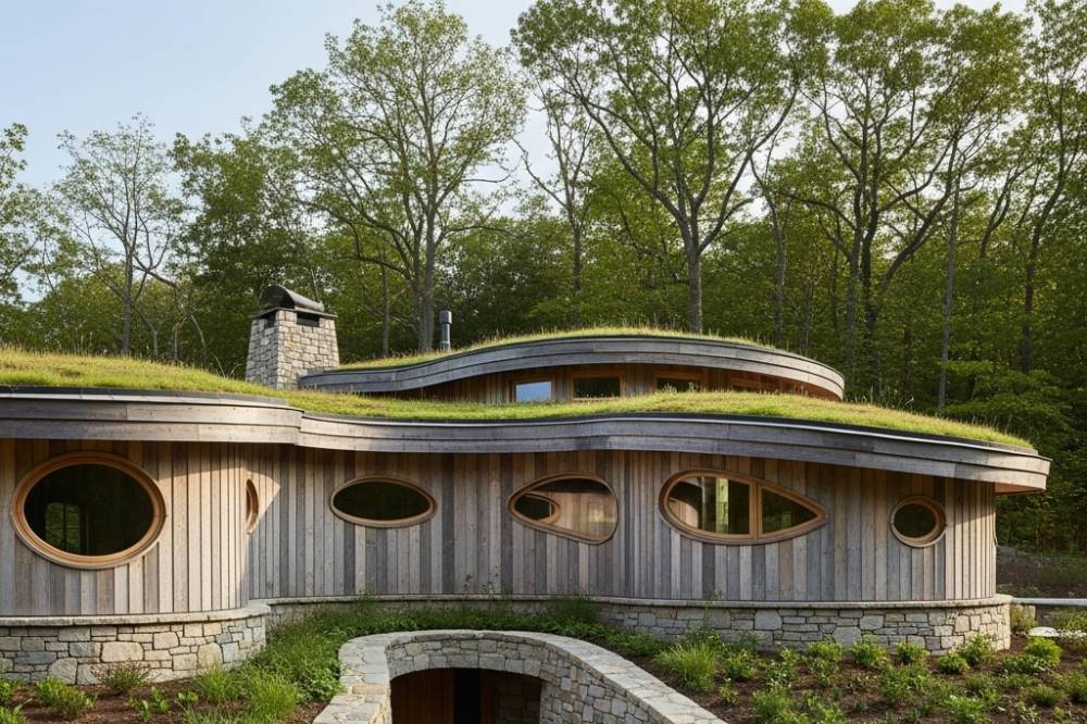 Inspirasi Desain Rumah Dekat Gunung