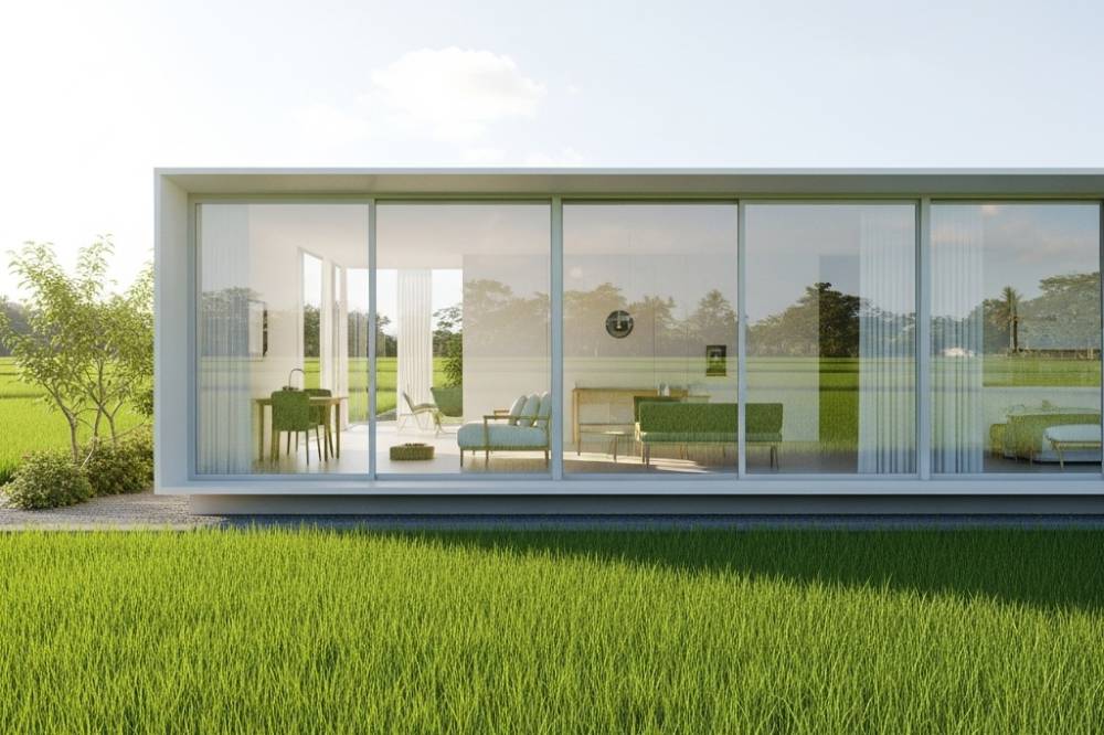 Inspirasi Desain Rumah Pinggir Sawah