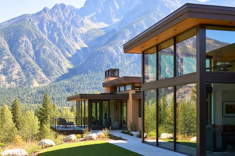 Inspirasi Desain Rumah Dekat Gunung