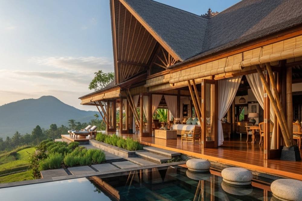 Inspirasi Desain Rumah Dekat Gunung