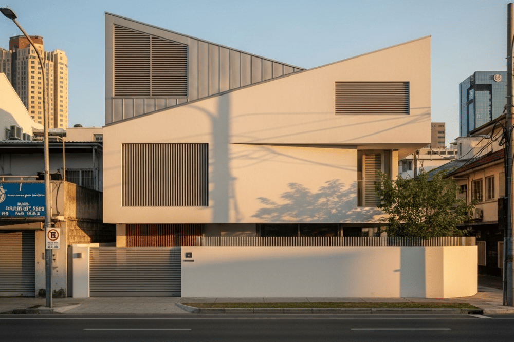 Inspirasi Desain Rumah di Pinggir Jalan Raya