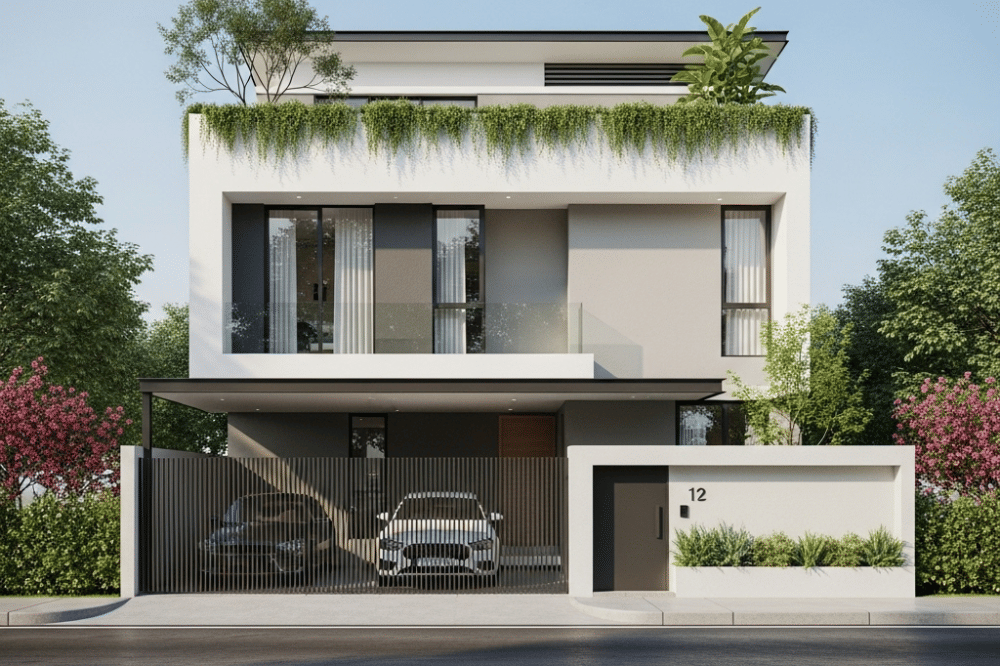 Inspirasi Desain Rumah di Pinggir Jalan Raya