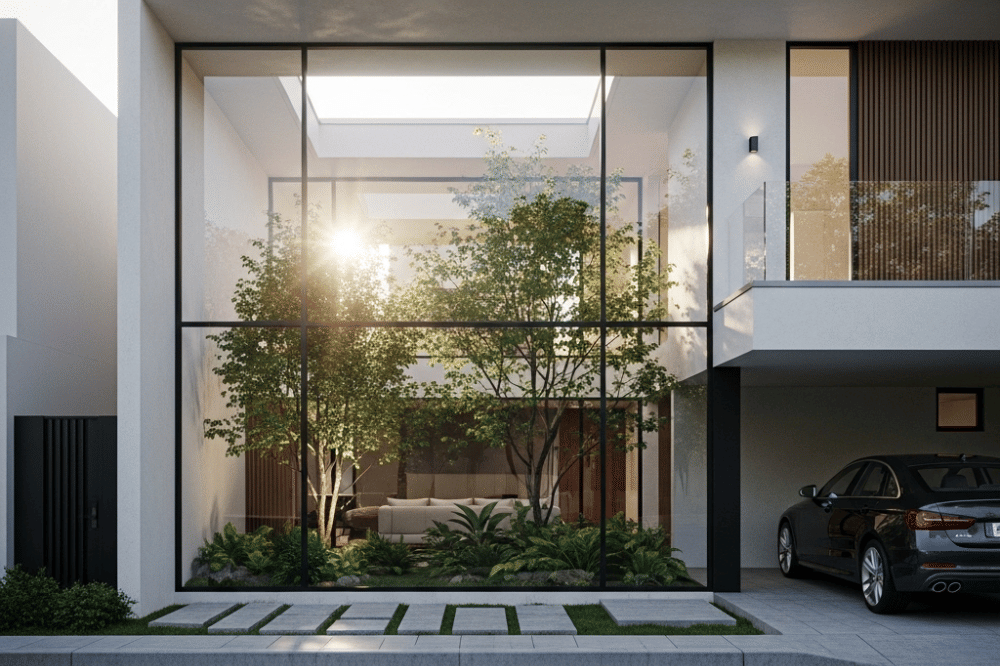 Inspirasi Desain Rumah di Pinggir Jalan Raya