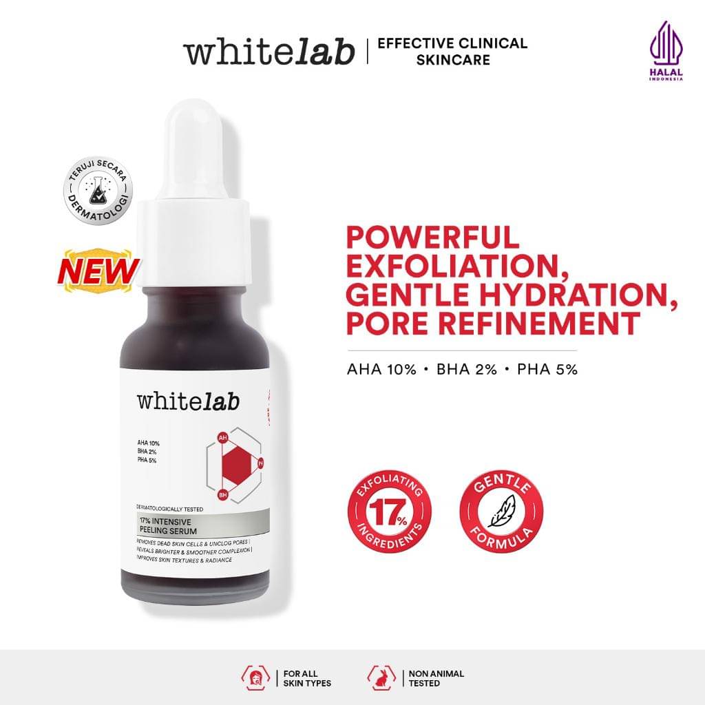 Whitelab 17 % Intensive Peeling Serum (shopee.co.id/Whitelab Official Shop)