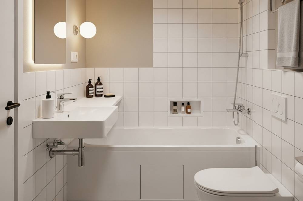 Desain Kamar Mandi Minimalis 2x3