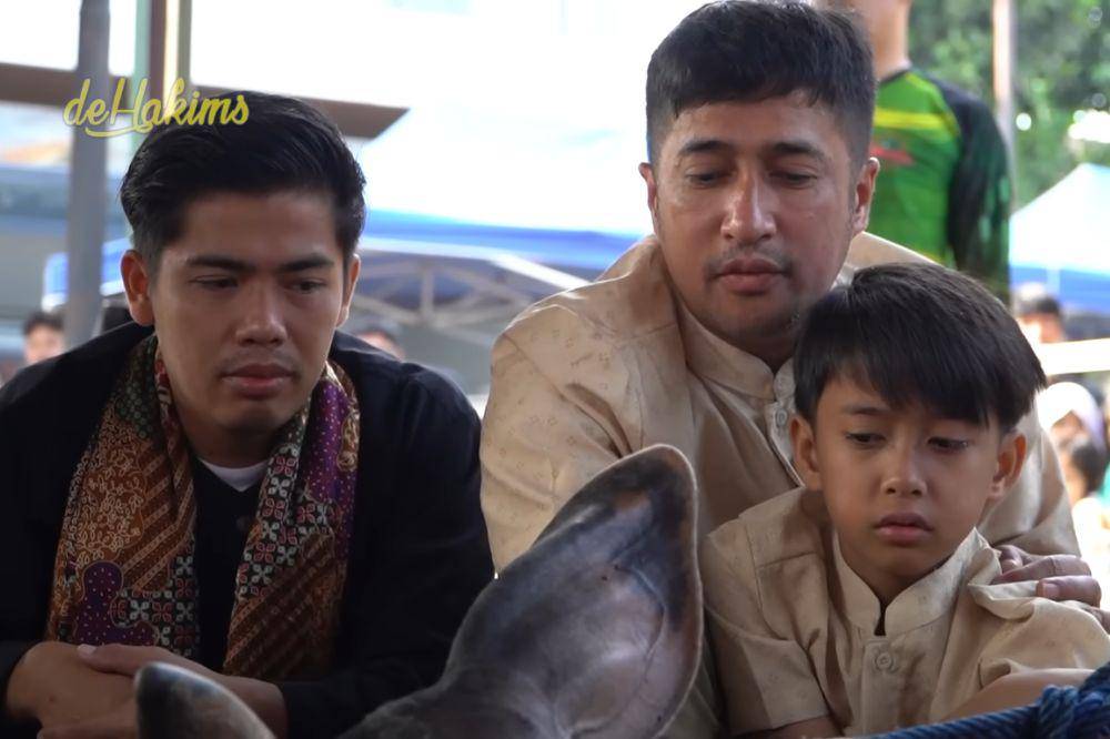 anak irfan hakim nangis karena sapi