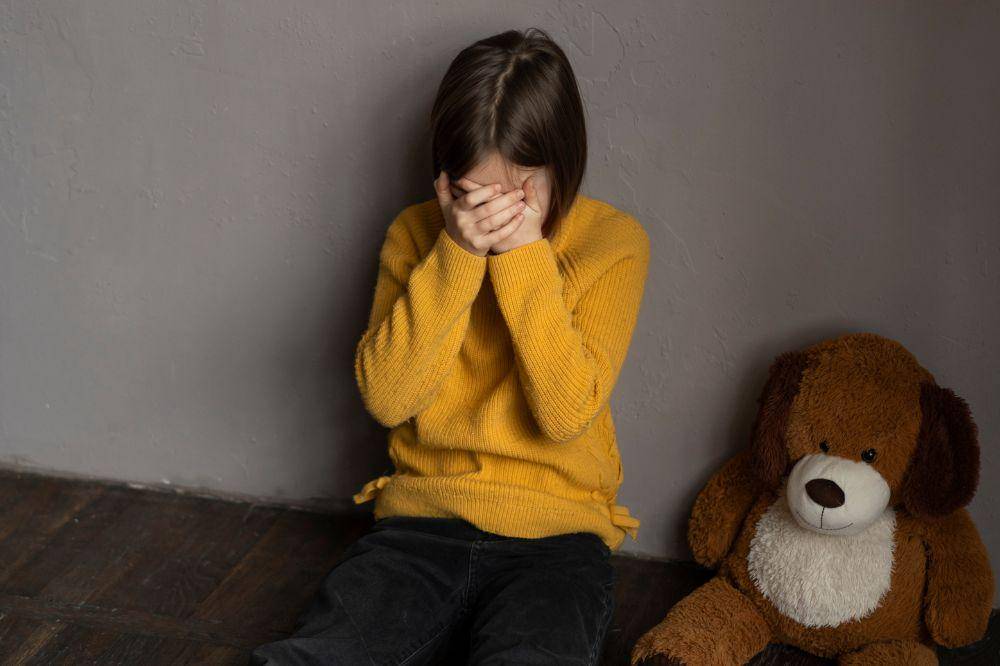 Non explicit image of child abuse