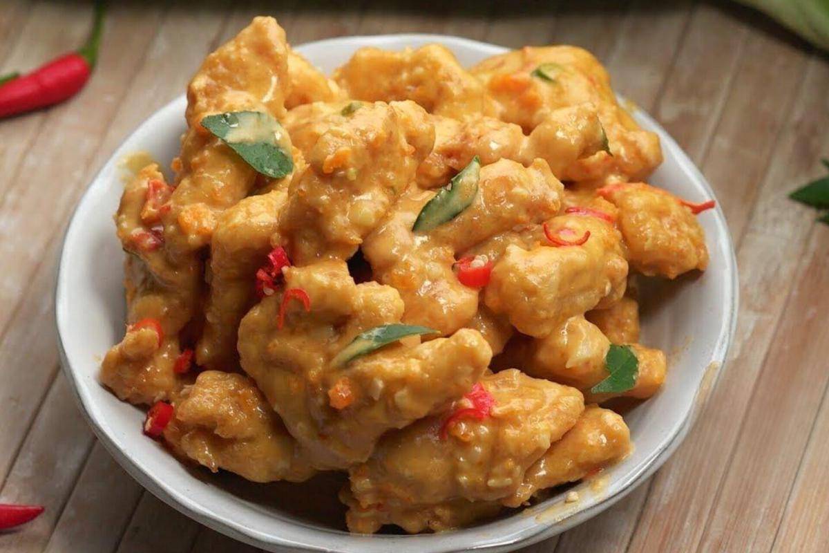 Ilustrasi Chicken Salted Egg (youtube.com/Seismik Makan)
