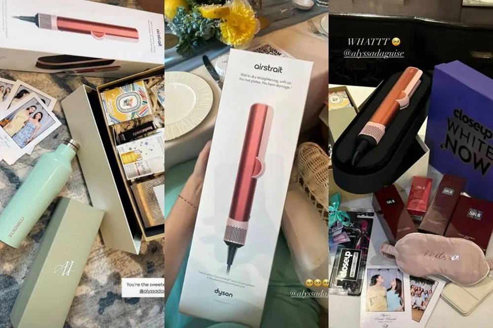 Souvenir dari bridal brunch Alyssa Daguise