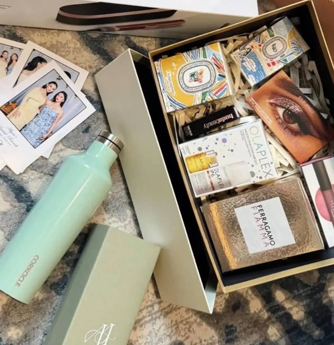 Souvenir dari bridal brunch Alyssa Daguise