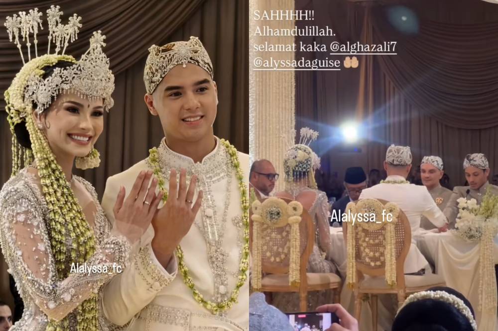 Wali nikah Alyssa Daguise