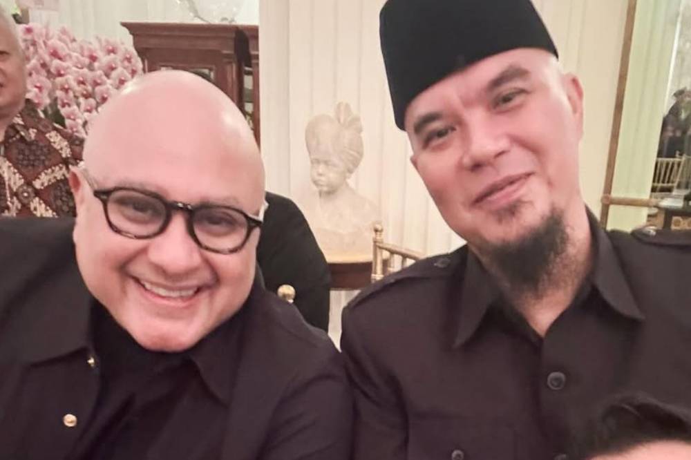 Ahmad Dhani dan Irwan Mussry