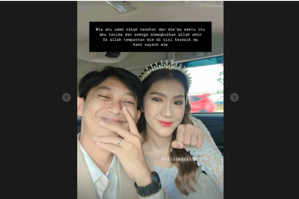 5 Fakta Pernikahan Yono Bakrie dengan Vini Caroline