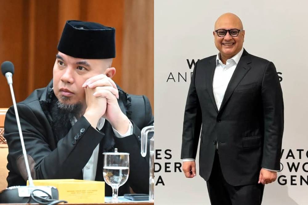 Ahmad Dhani dan Irwan Mussry