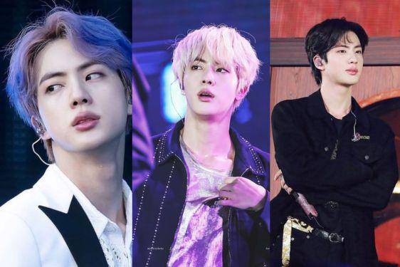 10 Foto Transformasi Jin BTS, Pernah Tampil Bergaya Anak Punk!