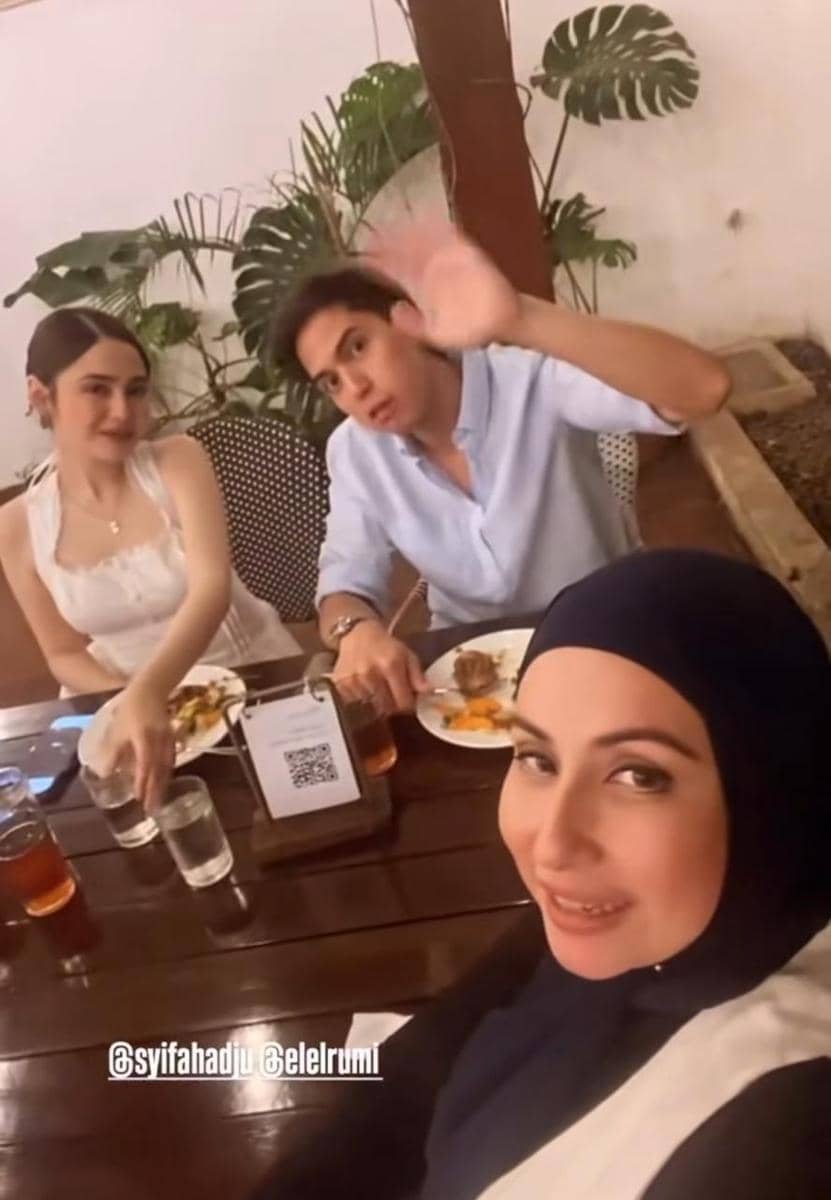 El Rumi di ulang tahun adik Syifa Hadju 
